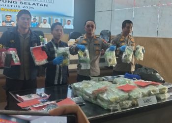 Agustus 2026, Polres Lampung Selatan Gagalkan Peredaran 42,8 Kg Sabu
