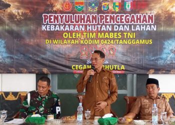 Kemarau 2026 Diprediksi Panjang, Mabes TNI Dorong Pringsewu Perkuat Antisipasi Karhutla