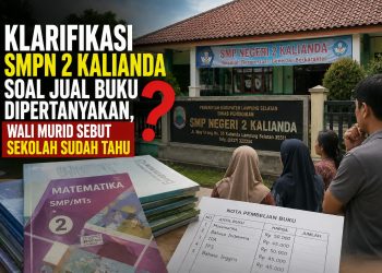 Buku Dijual Rp70 Ribu di SMPN 2 Kalianda, Sekda Lamsel Minta Disdik Turun Tangan