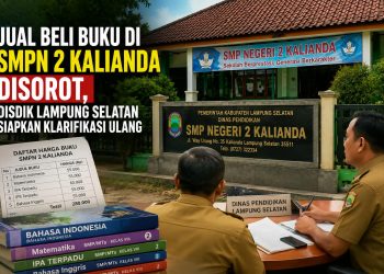 Sekda Minta Klarifikasi Mendalam, Disdik Lamsel Bakal Periksa Lagi Polemik Buku SMPN 2 Kalianda