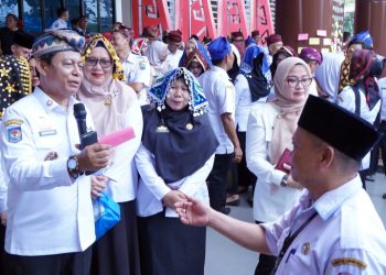 Pelantikan Tak Biasa di Lampung Selatan, 152 Pejabat Dilantik di Tengah Aktivitas Warga