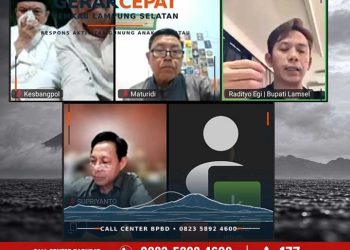 Erupsi Anak Krakatau, Sekolah di Lampung Selatan Bisa Diliburkan atau Belajar Daring