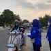 Abu Vulkanik Anak Krakatau Masih Tersebar, Demokrat Pringsewu Turun Bagikan Masker