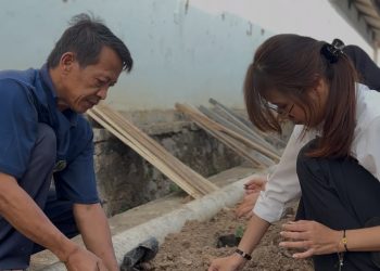 Lapas Kalianda Buka Ruang Produktif, WBP Belajar Bertani dan Rawat Tanaman