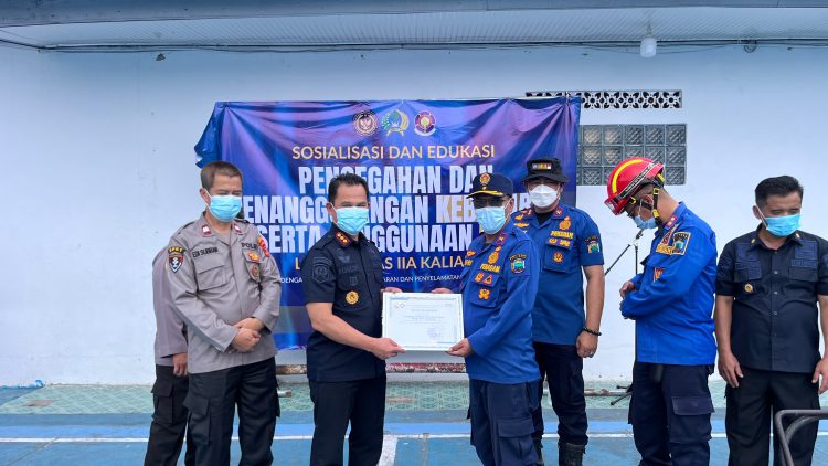 Edukasi hingga Simulasi Kebakaran, Komitmen Lapas Kalianda Tuai Apresiasi Damkar