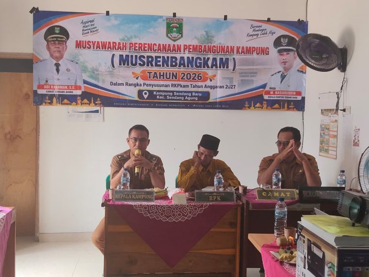 Sekcam Sendangagung Sebut ADD Tersisa Sekitar 30 Persen, Warga Diminta Perkuat Gotong Royong