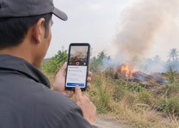 Ada Titik Api? Begini Cara Warga Lampung Selatan Melaporkan Karhutla