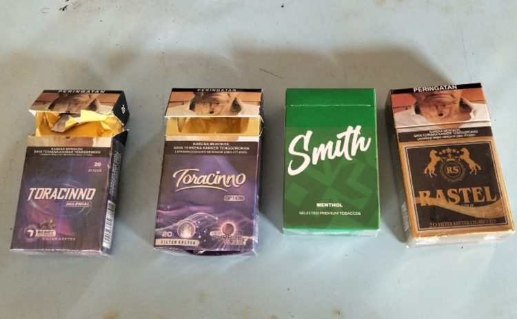 Dari Rastel hingga Smith, Puluhan Merek Rokok Ilegal Disebut Beredar di Kalianda