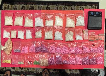 Dua Pelaku Ditangkap, Polda Lampung Sita 2.245 Ekstasi dan 1,3 Kg Sabu