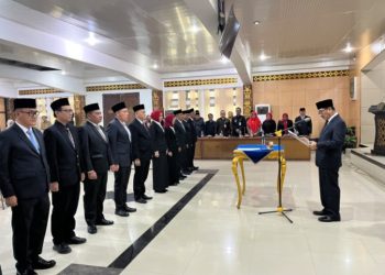 Penyegaran Birokrasi, 10 Jabatan Strategis Pemkab Lampung Utara Kini Terisi