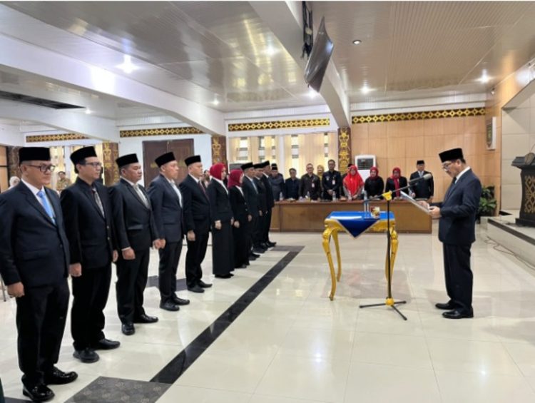 Penyegaran Birokrasi, 10 Jabatan Strategis Pemkab Lampung Utara Kini Terisi