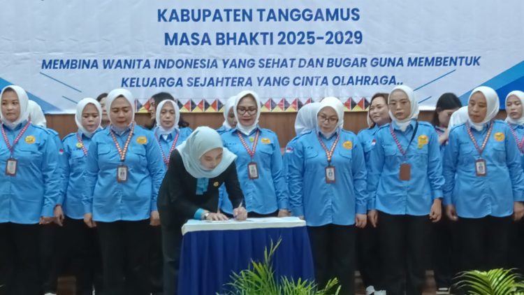 Resmi Dilantik, Afrida Susanti Siap Kembangkan Olahraga Perempuan di Tanggamus