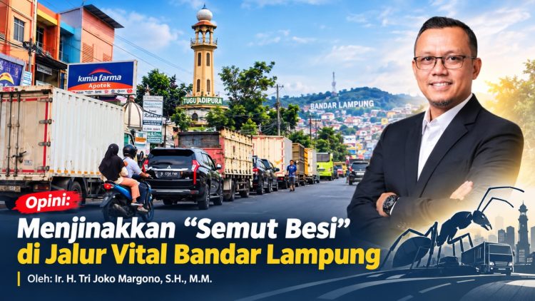 Antrean BBM Mengular di Bandar Lampung, “Semut Besi” Ganggu Lalu Lintas dan Logistik