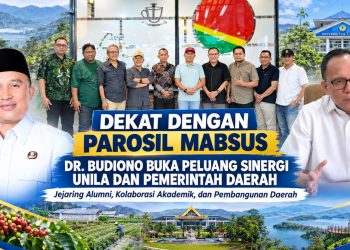 Bertemu Parosil Mabsus, Dr. Budiono Dorong Peluang Kolaborasi Unila dan Lampung Barat