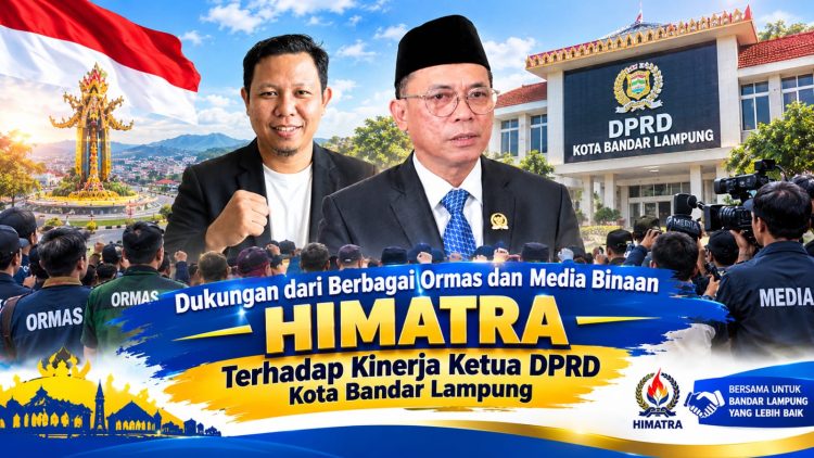 Perkuat Kepercayaan Publik, HIMATRA Apresiasi Kinerja DPRD Bandar Lampung