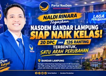 NasDem Bandar Lampung Satukan Langkah, Konsolidasi Kader Berlanjut dengan Aksi Sosial