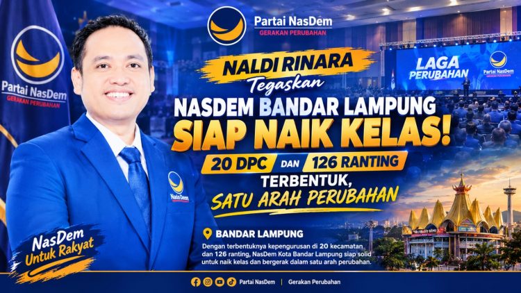 NasDem Bandar Lampung Satukan Langkah, Konsolidasi Kader Berlanjut dengan Aksi Sosial