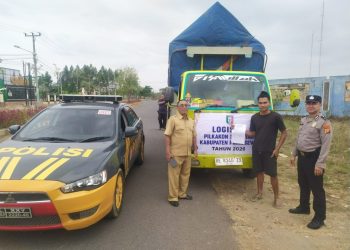 Jelang Pencoblosan 27 Oktober, Polres Pringsewu Kawal Logistik dan Ajak Warga Jaga Persatuan