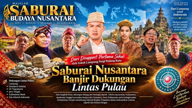Tokoh Lampung hingga Akademisi Yogyakarta Dukung Saburai Budaya Nusantara, Ini Harapannya