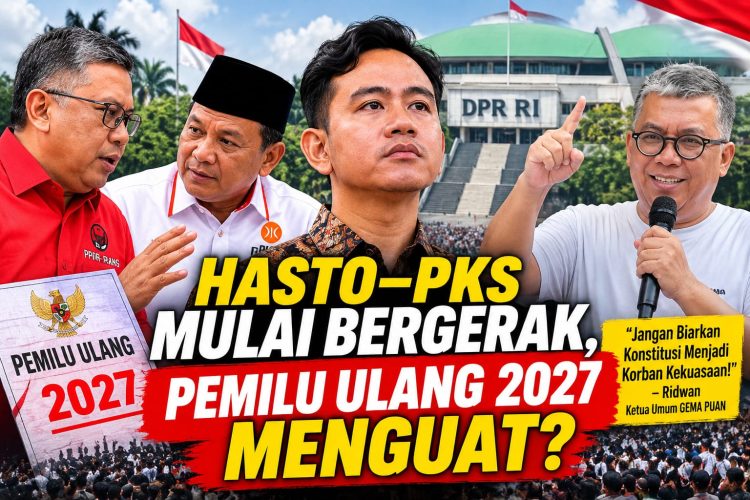 Hasto–PKS Mulai Bahas Langkah DPR, GEMA PUAN Desak Kepastian Konstitusi