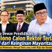 Sinyal dari 47 Senat Unila: Dr. Budiono Raih Suara Terbanyak, Dua Profesor Tertinggal