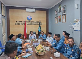 Perkuat P4GN Berbasis Desa, BNNK Lampung Selatan Gelar Rakor Desa Bersinar 2026