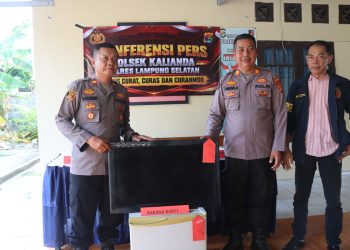 Bobol Rumah Sekaligus Klinik, Mpep Diciduk Polisi di Kalianda