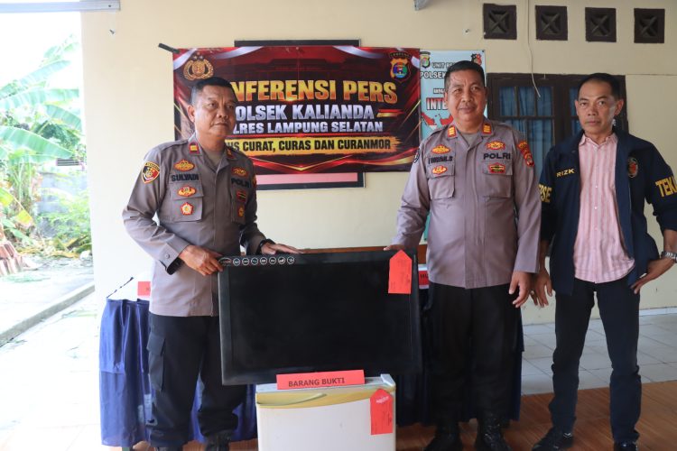 Bobol Rumah Sekaligus Klinik, Mpep Diciduk Polisi di Kalianda