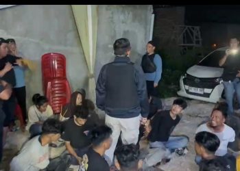 Pesta Ulang Tahun Digelar Dini Hari, Ditresnarkoba Polda Lampung Turun Tangan