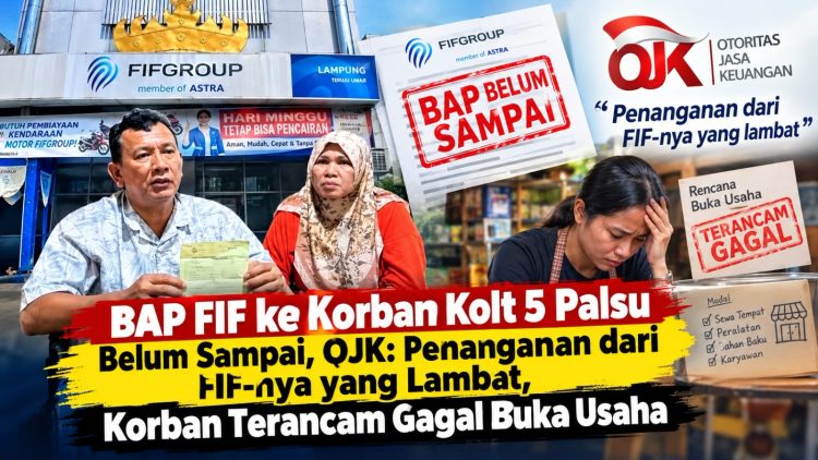 BAP Koreksi Data SLIK Sudah Diserahkan, Kapan Nama Yuliyati Bersih dari Kolt 5?