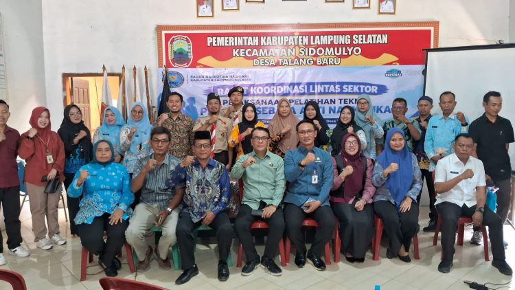 Lawan Ancaman Narkotika di Kalangan Remaja, BNNK Lampung Selatan Libatkan Pendidik Sebaya