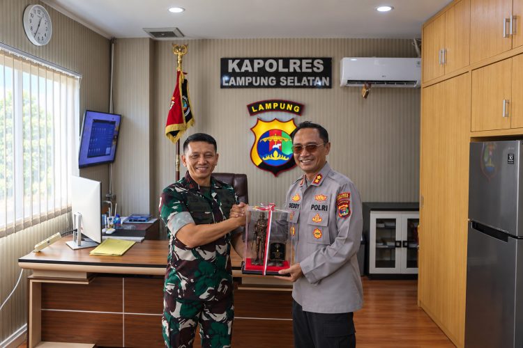 TNI-Polri Bersatu Jaga Lampung Selatan, Danrem 043/Gatam dan Kapolres Pererat Sinergi