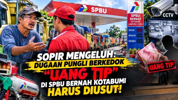 Dugaan Pungli Berkedok Uang Tip Di SPBU Bernah, Pertamina Diminta Turun Tangan