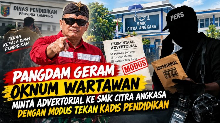 Pangdam Misrul Geram, Dugaan Tekanan terhadap SMK Citra Angkasa Jadi Sorotan
