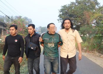 Diduga Berperan sebagai Bandar, Dua Pria Diciduk dalam Penggerebekan Narkoba Pringsewu