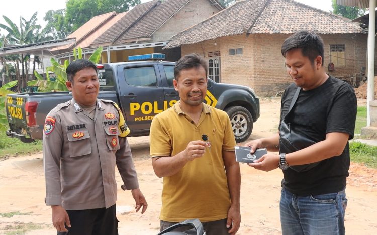 Polisi Temukan Motor Honda Beat yang Tak Kunjung Dikembalikan, Kapolsek Antar ke Rumah
