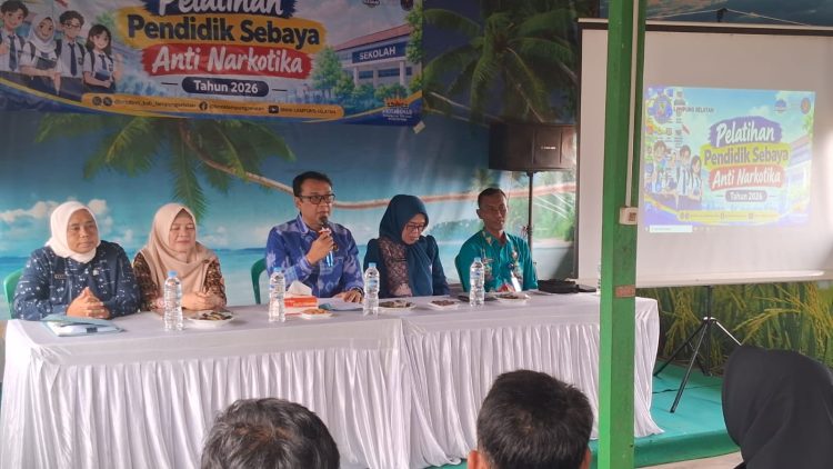 BNNK Lampung Selatan Gencarkan Pencegahan Narkoba, Pelajar Didorong Jadi Pendidik Sebaya