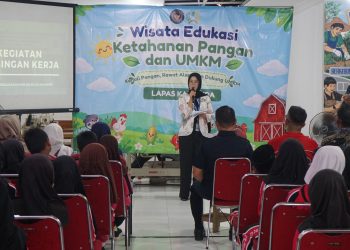 Siswa SDN 1 Sukaratu Kunjungi Lapas Kalianda, Belajar UMKM hingga Ketahanan Pangan