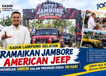 KADIN Lampung Selatan Dorong UMKM Naik Kelas Lewat Jambore American Jeep