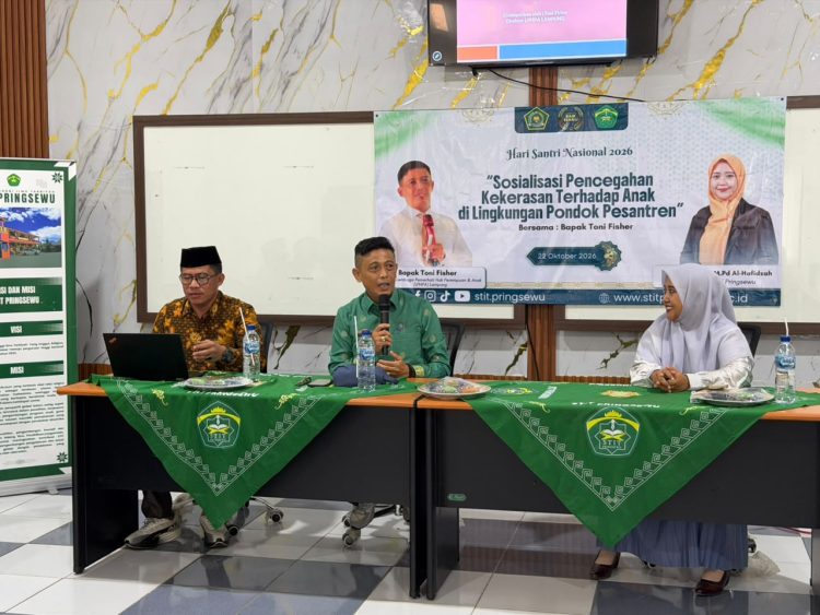Cegah Kekerasan terhadap Perempuan dan Anak, 10 Pesantren Ikuti Sosialisasi di Pringsewu