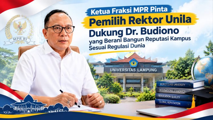 Reputasi Global hingga Pemerataan Pendidikan, Ini Gagasan Dr. Budiono untuk Unila