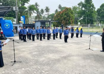 Rahmad Hidayat Pimpin Upacara Sumpah Pemuda, BNNKLS Tekankan Bahaya Narkoba