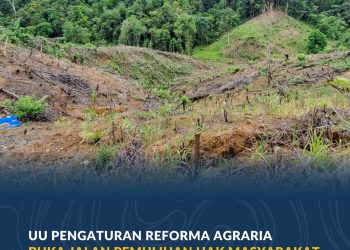 Konflik Tanah dengan Aset Negara, UU Reforma Agraria Hadirkan Mekanisme Pemulihan Hak