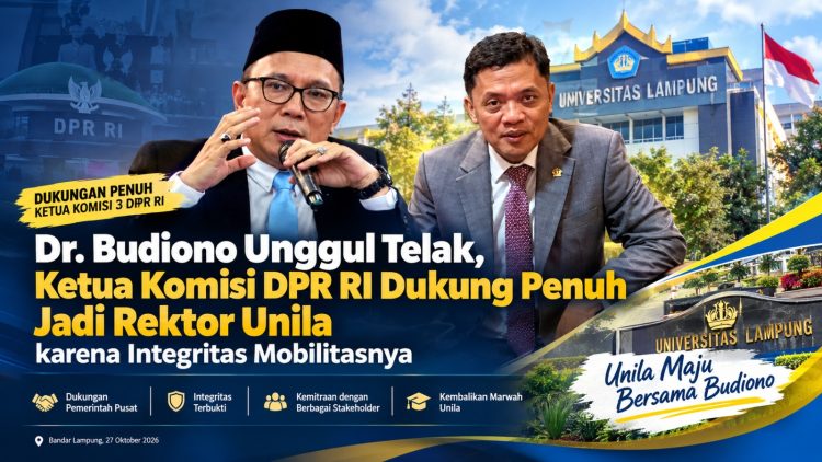 Pilrek Unila Memanas, Dr. Budiono Raih 22 Suara, Warsito 15, Asep Sukohar 7
